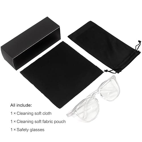 Safety Glasses for Women Anti Fog Safety Goggles Blue Light Blocking Nurse Eye Protection With Side For Men thumbnail 7