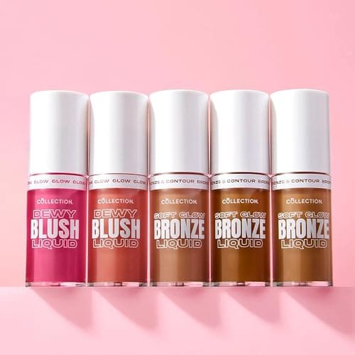 Collection Cosmetics Soft Glow Liquid Bronzer- Medium- 5ml | Long-Lasting Sculpted Effect- Buildable & Ultra-Blendable Pigment- Skin Loving Ingredients thumbnail 5