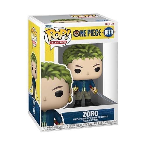 Funko POP! TV: One Piece - Zoro | Official Merch - Collectable Vinyl Figurine for Shelf Display - Birthday Gift Idea for Fans and Collectors - Image 1
