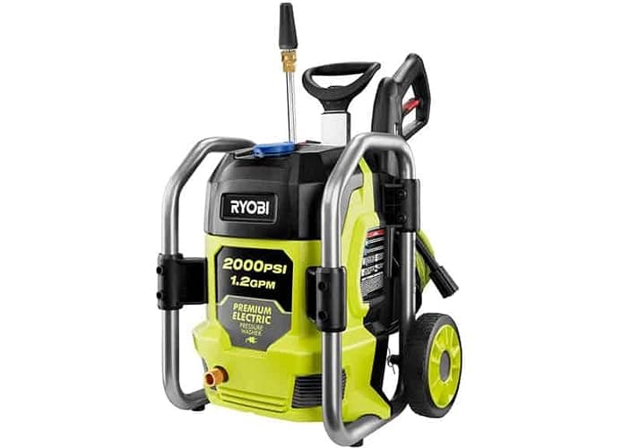RYOBI 2000 PSI 1.2 GPM Cold Water Electric Pressure Washer - Image 1