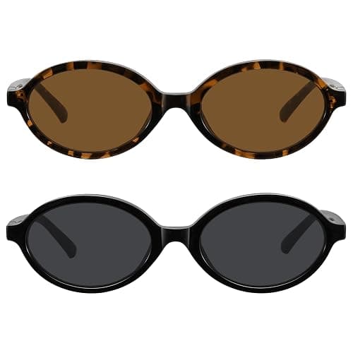 WOWSUN Retro Oval Sunglasses Womens Trendy Sun Glasses Sunnies UV400 Protection thumbnail 6