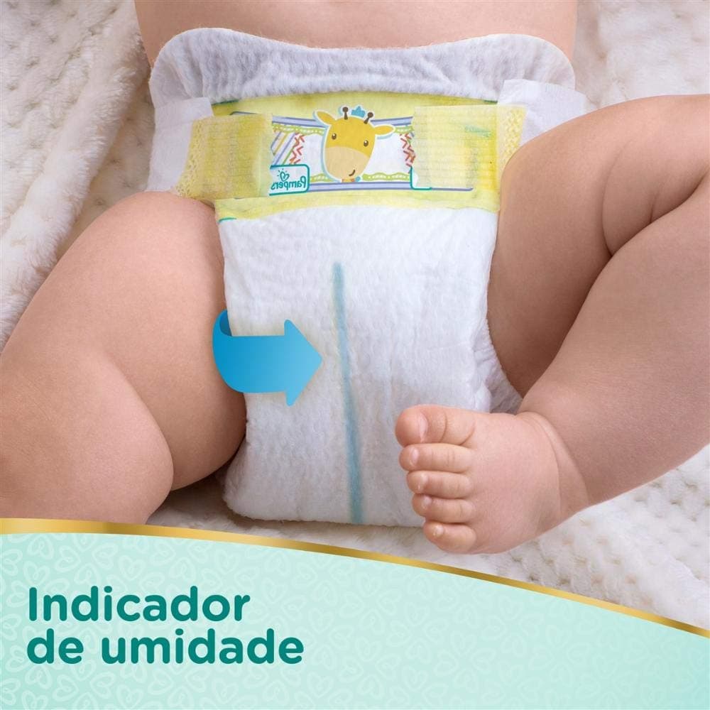 Kit Fralda Pampers Premium Care Recém Nascido com 80 unidades - Até 4kg thumbnail 2