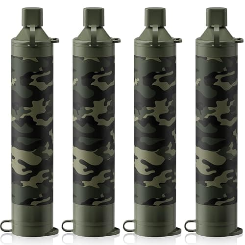 Membrane Solutions Personal Water Filter Straw S1 | NSF/ANSI 42 372 401 Certified, 1320 Gal Capacity, 0.1 Micron, Fits 28mm Bottle, BPA-Free, Survival Emergency Hiking Camping - Image 1