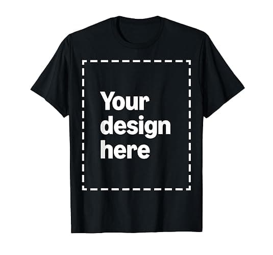 Custom T-Shirt with Your Image for Men, Women and Kids by Modify by Amazon Merch on Demand - Image 1