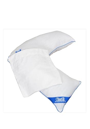 Contour Products L Pillow Case, White, Made Specifically for The Contour Products L-Shaped Body Pillow thumbnail 2