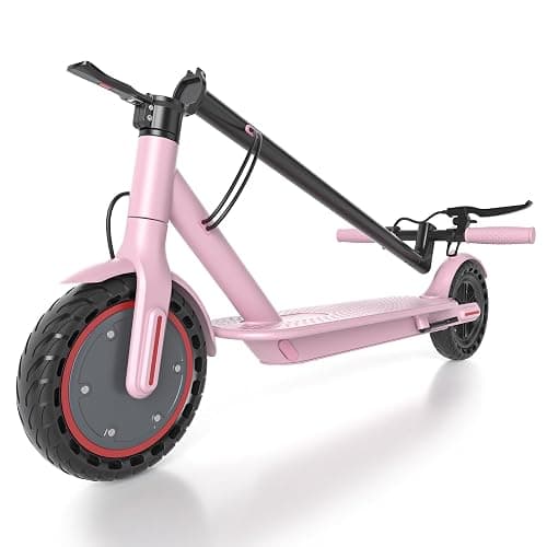 Roinside Electric Scooter- 8.5"/10''/14'' Tires, Up to 19/22MPH, 350W/500W Motor, Max 12/16/21/23/27/62 Miles Long- Range Foldable Escooter Commuting Adults Scooter with Double Braking System, App - Image 1