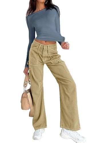 Dwnval Womens Sexy Basic T Shirts Summer Short Sleeve Crewneck Slim Fit Cute Crop Tops thumbnail 3