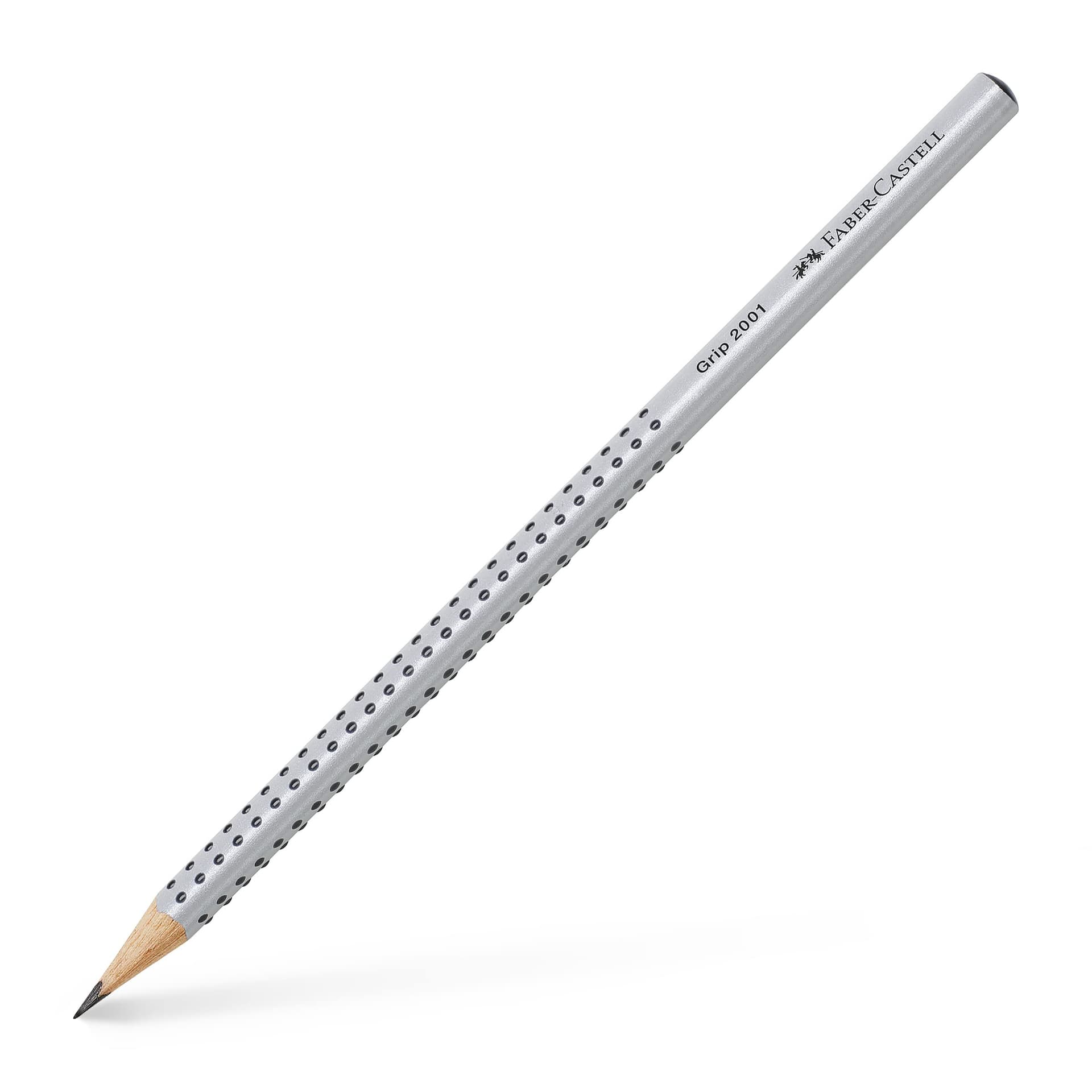 FABER-CASTELL Grip 2001 Exam Set 217079 Pen Set, Silver, 5-Piece thumbnail 2