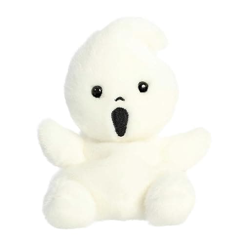 Aurora® Adorable Palm Pals™ Boo Ghost Stuffed Animal - Fun Collectible Plush for Kids and Adult Collectors - Perfect for Decorating Rooms and Birthday Gifts - White 4.5 Inches - Image 1