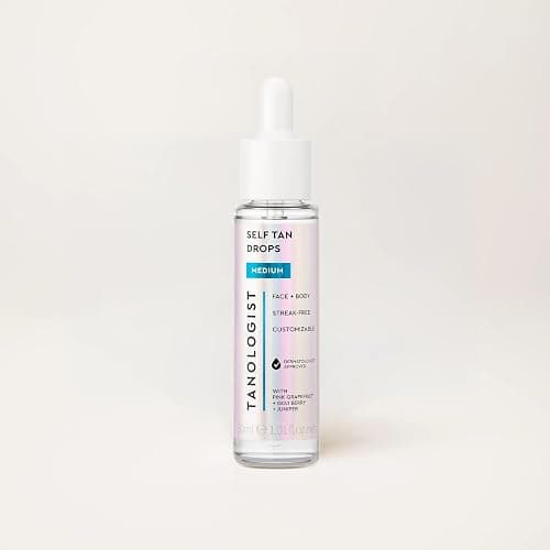 Tanologist Self-Tan Drops- Medium, Bronzing Serum, Customizable Face & Body Self Tanner For Moisturizer, Gradual Tanning Drops for Natural Glow, Streak-Free Vegan Formula, 1.01 fl oz thumbnail 9