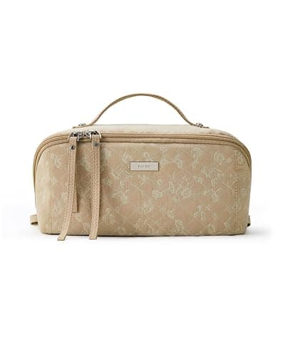 EACHY Travel Makeup Bag,Large Capacity Cosmetic Bags for Women,Waterproof Portable Pouch Open Flat Toiletry Bag Pattern Makeup Bag thumbnail 5