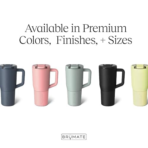 BrüMate Müv - 25oz 100% Leak Proof Insulated Coffee Mug with Handle & Lid - Stainless Steel Coffee Travel Mug - Double Walled Coffee Cup (Sage) thumbnail 3