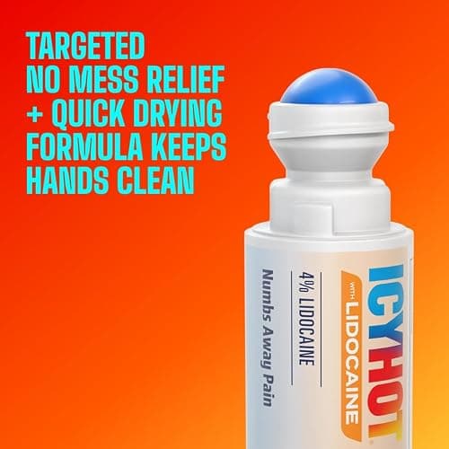Icy Hot Maximum Strength Lidocaine No-Mess Pain Relief Liquid, No-Mess Applicator, 2.5 Ounces, 2 pk thumbnail 6