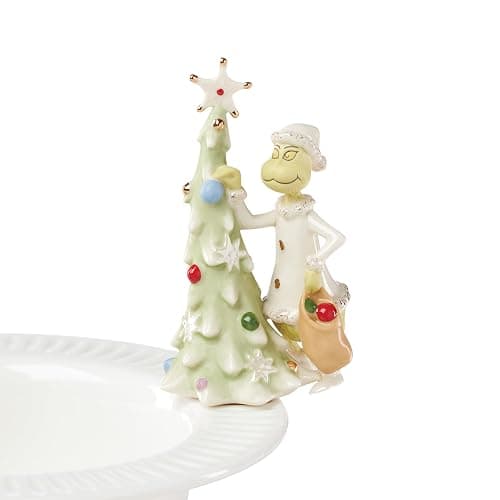 Lenox 894956 Profile Grinch Popper, Ivory, Christmas Dinnerware Accessories - Image 1