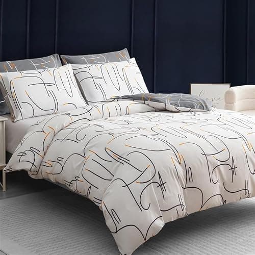 Pamposh King Size Duvet Cover Sets Premium Brushed Microfiber Duvet Cover King Size Ultrasoft Hypoallergenic Reversible 3 PCS Bedding Set With Zipper Closure thumbnail 6