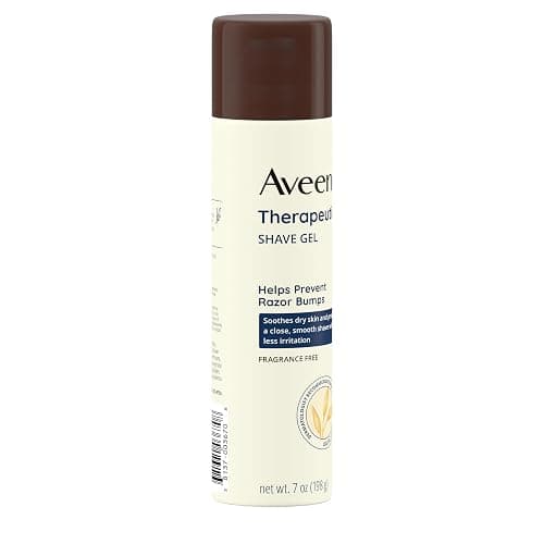 Aveeno Therapeutic Shave Gel with Oat and Vitamin E to Help Prevent Razor Bumps, Soothes Dry Skin and Provides a Close, Smooth Shave with Less Irritation, Fragrance-Free, 7 oz thumbnail 3