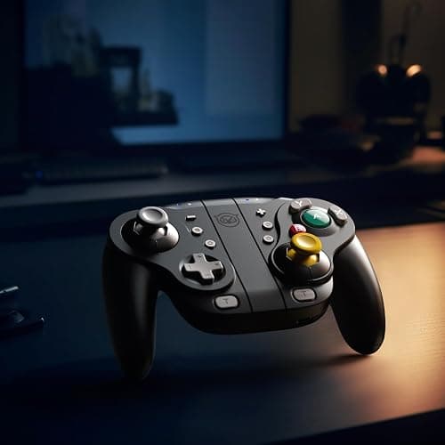 NYXI Wizard Gamecube Switch Controller for Switch/Switch OLED, Wireless Gamecube Controller with Hall Effect Joystick, Programmable, Mechanical Trigger, 6-Axis Gyro, Turbo&Vibration thumbnail 6