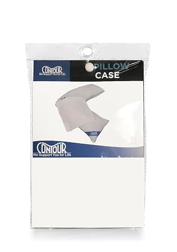 Contour Products L Pillow Case, White, Made Specifically for The Contour Products L-Shaped Body Pillow thumbnail 6