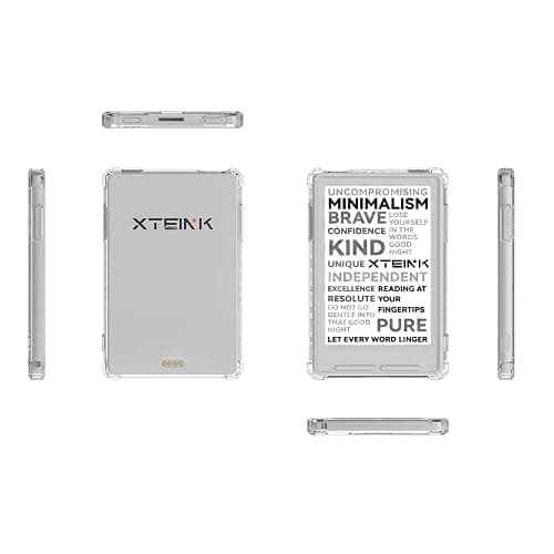 BOZHUORUI Case for Xteink X3,Clear Soft TPU Back Cover,Thin & Lightweight | Transparent Flexible Skin Bumper Back Shell,Scratch Proof & Shockproof thumbnail 5