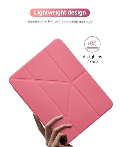 CoBak Case for iPad (A16) 11th Generation, iPad 10th Gen, Pink Glitter | Protective Multi-Angle Stand Cover with Portrait Mode, Pencil Holder, Auto Wake/Sleep, Case for iPad 11/10.9 Inches 2025/2022 thumbnail 6