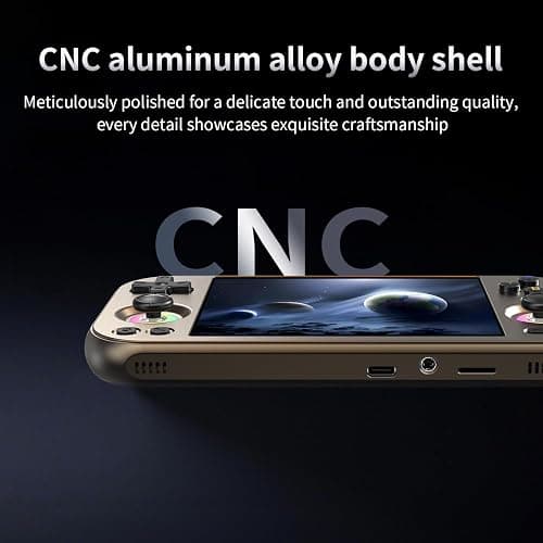 RG477M Retro Handheld Game Console , Aluminum Alloy CNC Dimensity 8300 Android14 System 4.7-inch Touch Handheld Game Console WiFi/Bluetooth Hall Joystick RGB Light 5300mah thumbnail 5