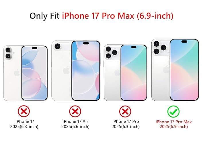 Lovmooful Compatible for iPhone 17 Pro Max Case Clear Cute Bowknot Heart with Four Corners Shockproof Design for Girls Women Soft TPU More Protective Girly for iPhone 17 Pro Max Case-Purple Bow thumbnail 3