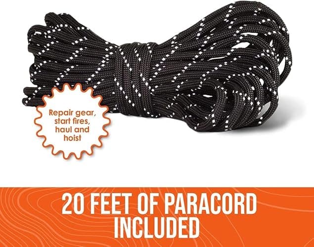 Go Time Gear Survival Life Tent • 2 Person Mylar Emergency Shelter Tube Tent + Paracord • All-Weather Protection for Camping, Hiking, & Survival Kits • Includes Emergency Whistle thumbnail 7