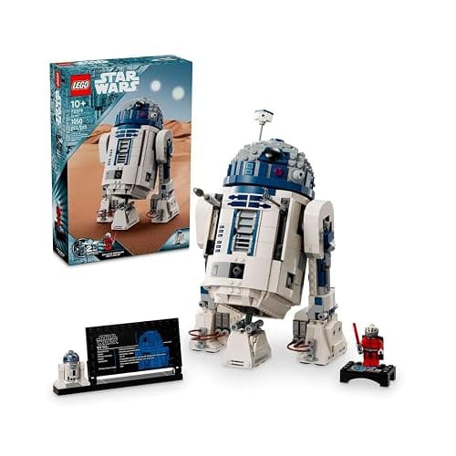 LEGO Star Wars 75379 R2-D2 Building Toy - Play and Display Droid Figure with Rotating Head, Periscope & Tools - incl. a Darth Malak Minifigure - Gift for 10+ Year Old Boys & Adult Fans thumbnail 8