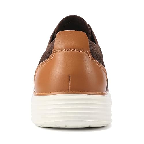 VILOCY Men's Fashion Dress Sneakers Casual Walking Shoes Business Oxfords Comfortable Breathable Lightweight Tennis thumbnail 6