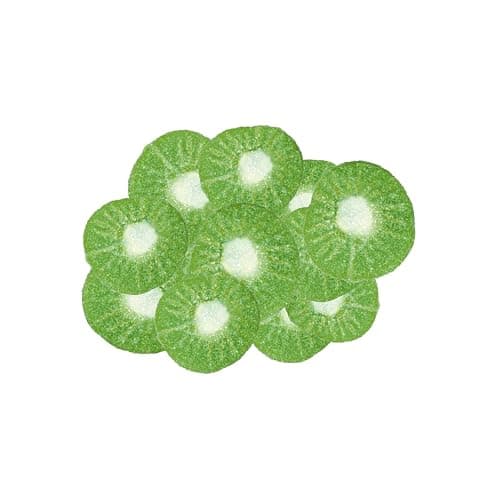 Vidal Sour Kiwi Slices & Sour Wild Raspberries - Gift Bundle of 4 (2 Each), 3.5 oz Bags by Lyza's Sweets & Treats thumbnail 5