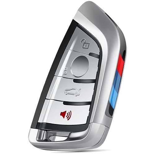 Autel Universal Key Fob for BMW, MaxiIM IKEY IKEYBW004AL, OE-Quality Smart Key Replacement, Vehicle Blank Key, Work with KM100, IMMO Learning, Key Creation/Clone, Chip Read/Write - Image 1