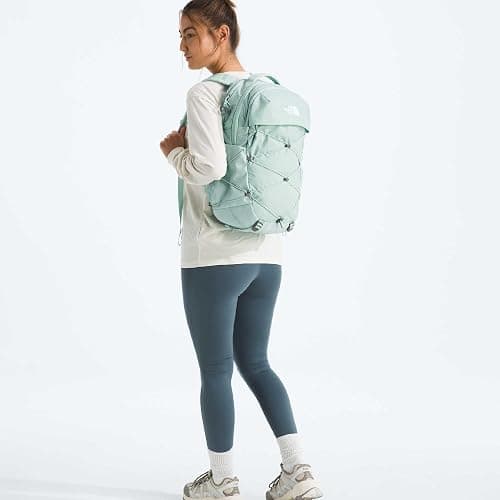 The North Face Women's Borealis Backpack, Opal Frost, OSFA | Everyday Travel Bag, Laptop Sleeve, Reflective Details, Laptop Sleeve thumbnail 6