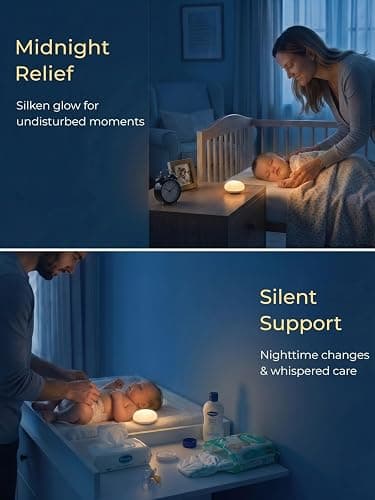 EASZZZ Baby Night Light, Flip & Touch Egg Light for Nursery, BPA-Free Silicone Nursing Lamp for Breastfeeding, Small Portable Dimmable Rechargeable Travel Nightlight, Newborn Essential Registry Gift thumbnail 8