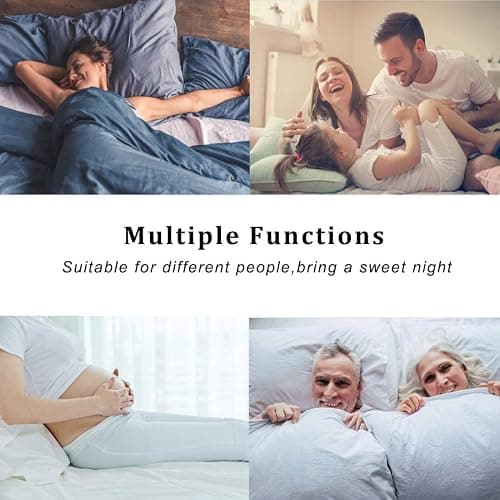 DROVAN Mattress Pad Twin Size - Extra Thick Mattress Cover - Pillow Top Deep Pocket with Breathable 7D Spiral Fiber Filling Cooling Mattress Topper thumbnail 6