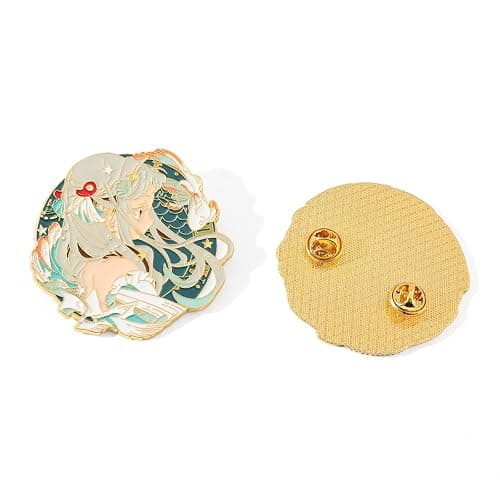 Toilet Bound Hanako Kun Anime Pins, TBHK Manga Cartoon Figures Yashiro Nene Hanako-kun Brooches Enamel Lapel Pins Cosplay Jewelry thumbnail 4