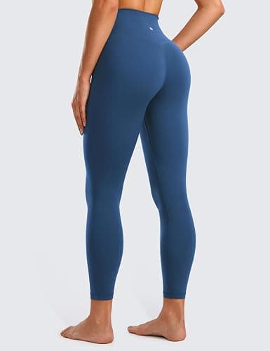 CRZ YOGA Butterluxe Crossover Waist Leggings 25" - V Crossover High Waisted Gym Workout Yoga Womens thumbnail 2