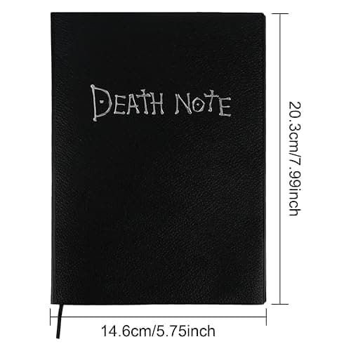 Death Note Buch, Death Note Notizbuch, Notizbuch Death Note, Death Note Merch Date Notizbuch Basics Notizbuch Planungsnotizbuch Heft liniert Für Cosplay Fans von Anime Büro Schulgeschenke Studenten thumbnail 3