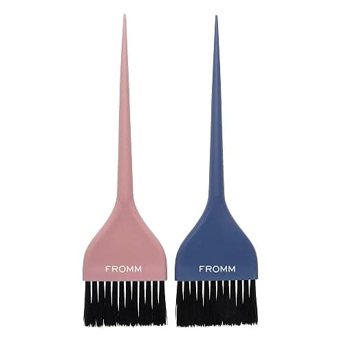 Fromm Color Studio 2-1/4" Soft Wide Color Brush 2-Pack for Hair Stylist with Tapered Tips for All Color Techniques and Hair - Image 1