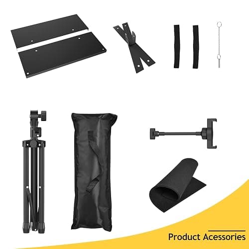 Facilife Projector Stand Tripod - Laptop Tripod Projector Stand Adjustable Height 22 to 47 Inch, Projector Tripod Stand, Tripod for Porjector, Projector Stand for Outdoor Movies thumbnail 9