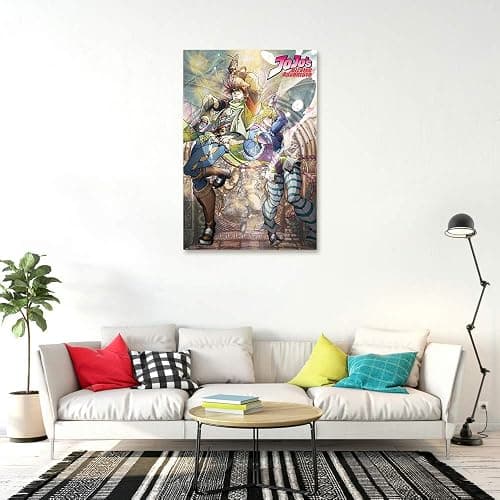POSTER STOP ONLINE JoJo's Bizarre Adventure - Manga/Anime TV Show Poster (Joseph & Ceasar) (Size 24 x 36) thumbnail 3