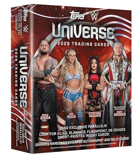 2026 Topps Universe WWE - Factory Sealed - Mega Box - Image 1