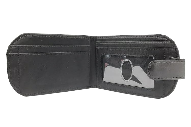 Big Skinny Women's Taxicat Leather Bi-Fold Slim Wallet, Holds Up to 25 Cards thumbnail 3