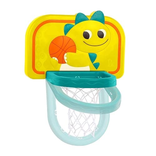 B. Toys – Hanging Basketball Net – Adjustable Height – Mini Ball & Air Pump – Sports Toys & Active Play – 3+ Years– Dinosaur Dribbler thumbnail 5