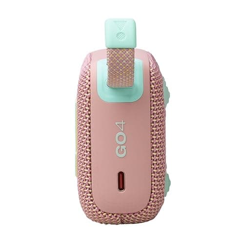 JBL GO 4, Enceinte Bluetooth ultra-portable, son JBL Pro, basses percutantes, 7 heures d'autonomie, fonction Playtime Boost, résistante à l'eau et à la poussière IP67, rose thumbnail 7