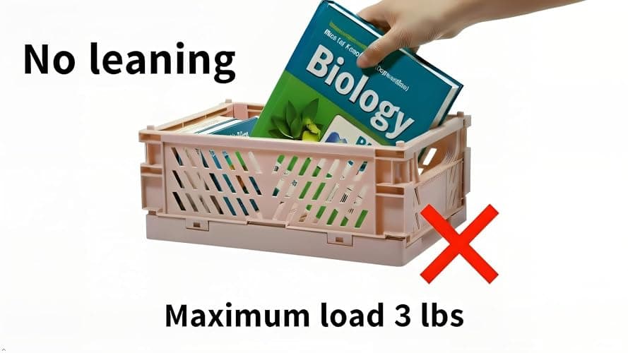 Xhwykzz 4 Pack Mini Foldable Plastic Small Baskets for Organizing and Storage, Collapsible Storage Crate for Home Bedroom Office Classroom Drawer Organizers (5.9x3.9x2.2in) Mini Size thumbnail 4