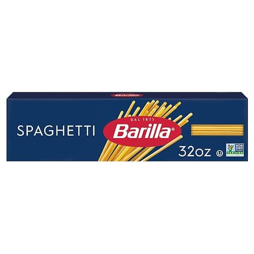 Barilla Spaghetti Pasta, 32 oz. Box - Non-GMO, Made with Durum Wheat Semolina - Kosher Certified - Image 1