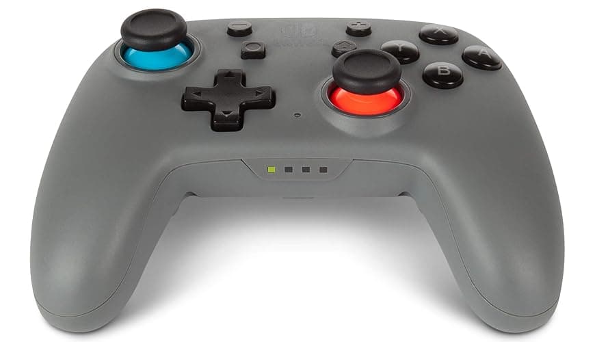 PowerA Nano Enhanced Wireless Controller for Nintendo Switch - Grey-Neon thumbnail 12