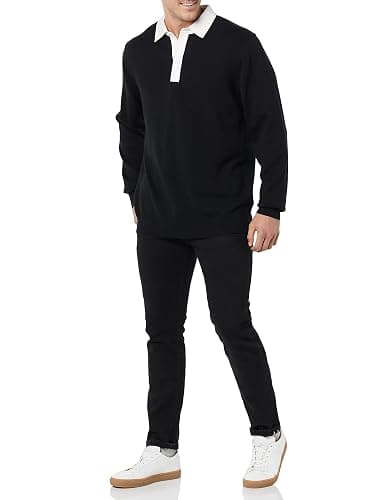 Amazon Essentials Men's Rugby Sweater thumbnail 3
