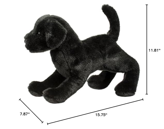 Douglas Chester Black Lab Dog Plush Stuffed Animal thumbnail 2