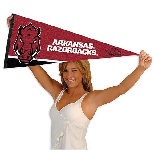 Arkansas Razorbacks Pennant Full Size Felt thumbnail 4